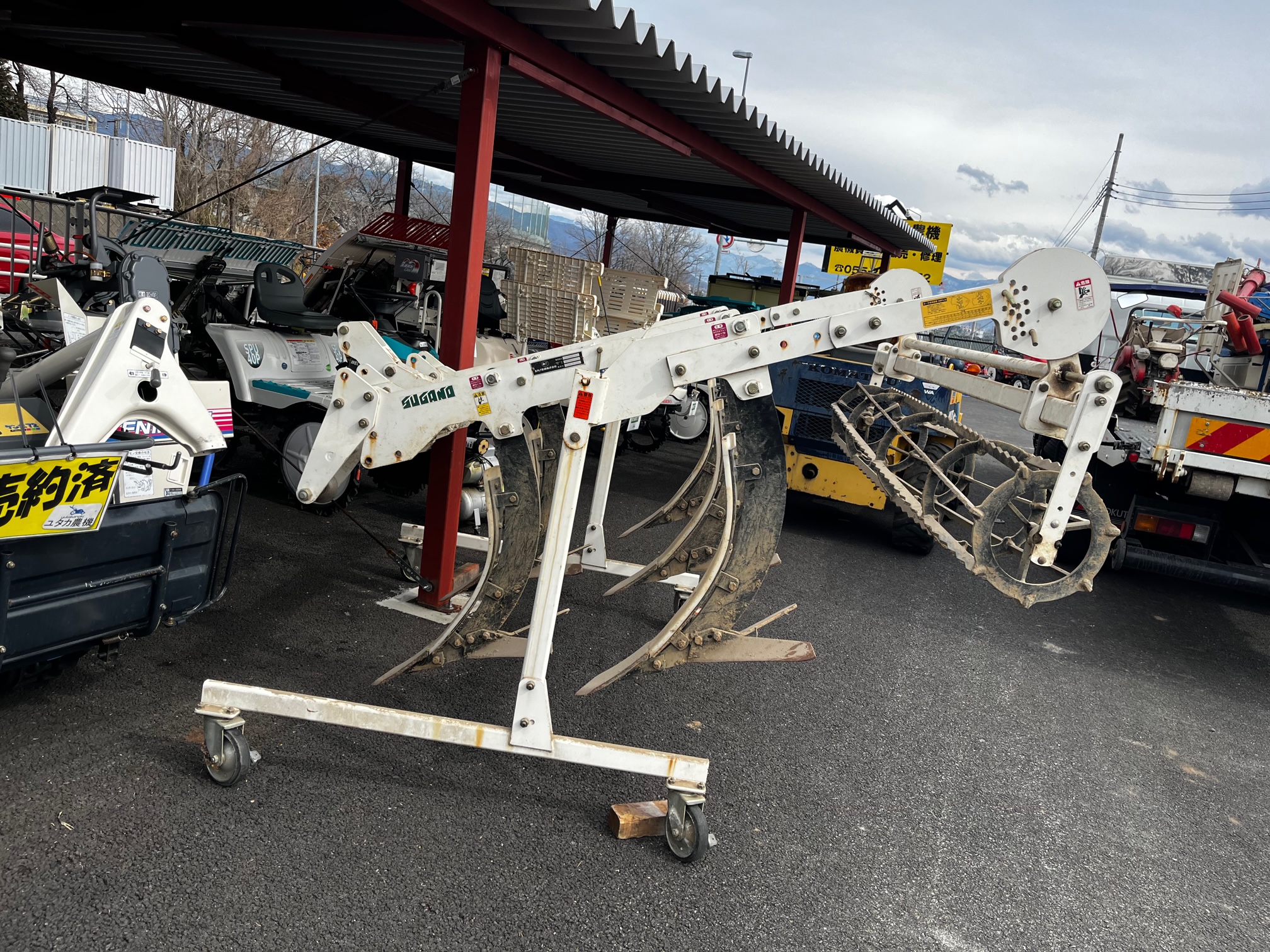 値下げしました スガノ サブソイラー 6Q3 農機具 作業機 トラクター